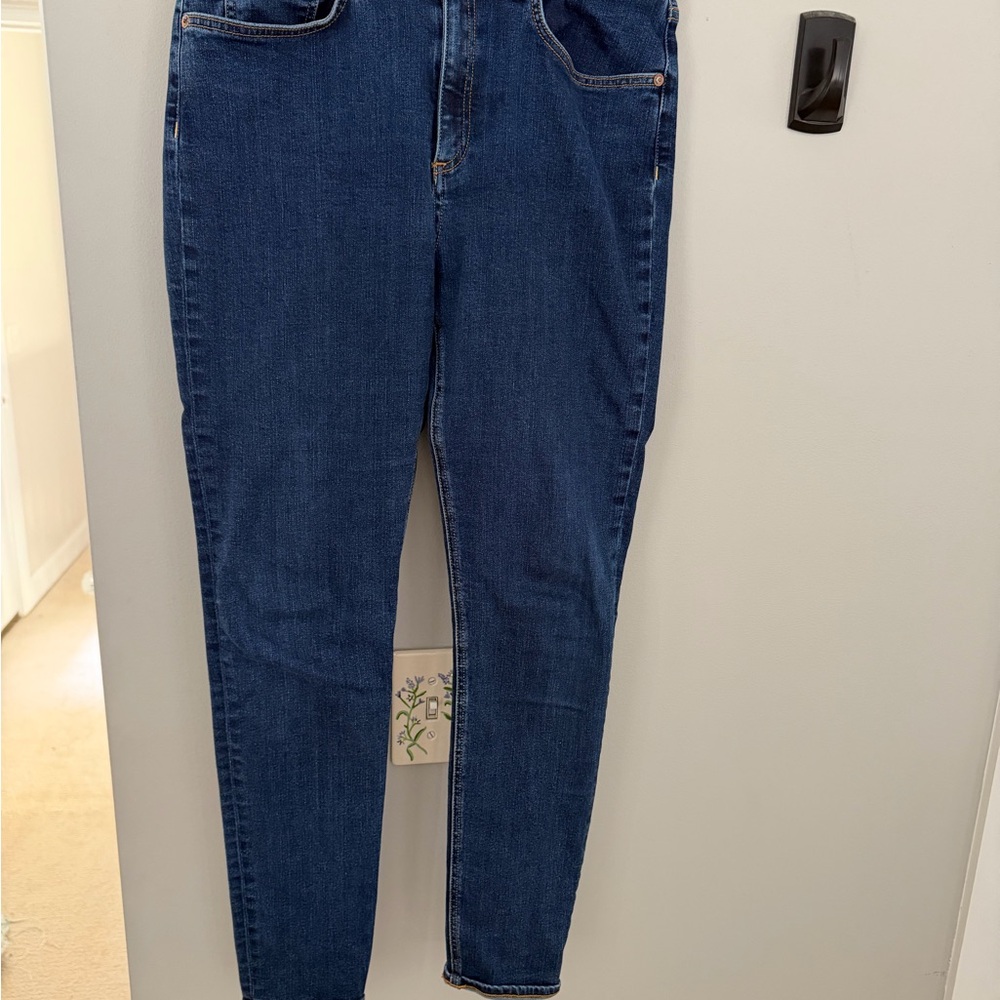 rag & bone Dark Blue Skinny Jeans